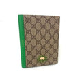 Gucci GG Supreme Floral Flower Notebook Stationery Brown Bp2397