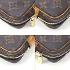 Louis Vuitton Second Bag Monogram Marly Dragonne PM Brown — view 6