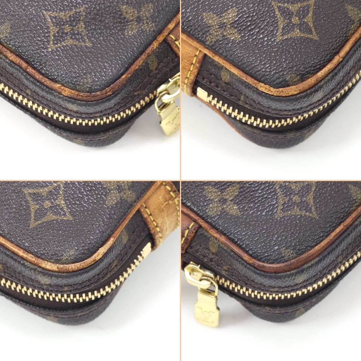 Louis Vuitton Second Bag Monogram Marly Dragonne PM Brown — view 6