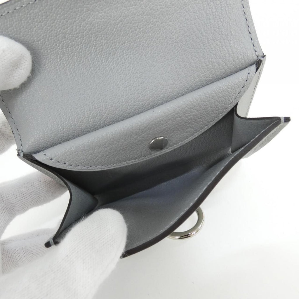 Hermes Glenan Compact Wallet Gris Pantin — view 4