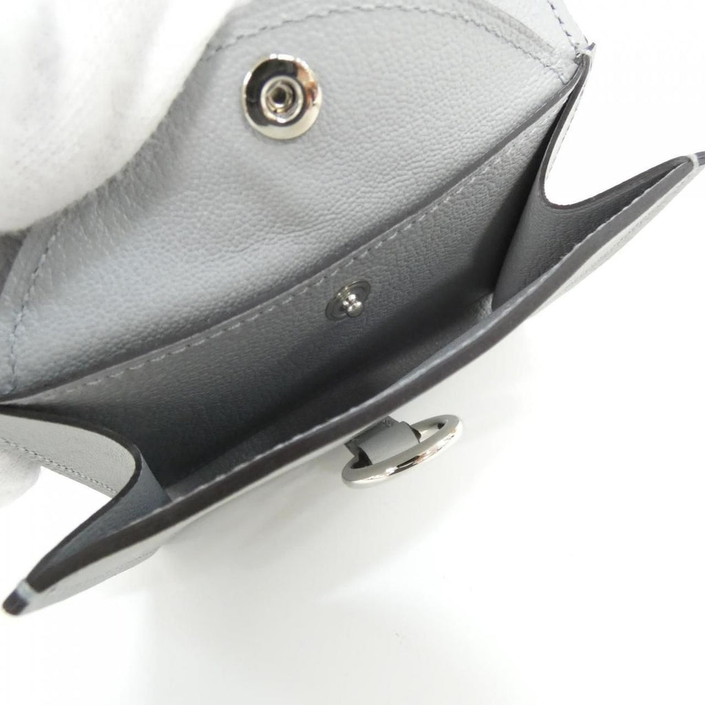 Hermes Glenan Compact Wallet Gris Pantin — view 5