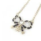 Chanel Necklace Black — view 3