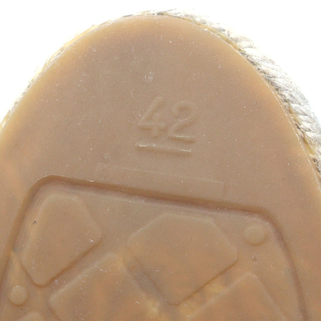 Chanel Mesh Leather Coco Mark Espadrilles — view 8