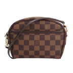 Louis Vuitton Pochette Ipanema Damier Shoulder Bag Canvas Brown