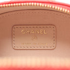 Chanel Shoulder Bag Quilted Red Lambskin — view 4