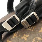 Louis Vuitton Monogram Macassar Josh Backpack Brown Marron — view 4