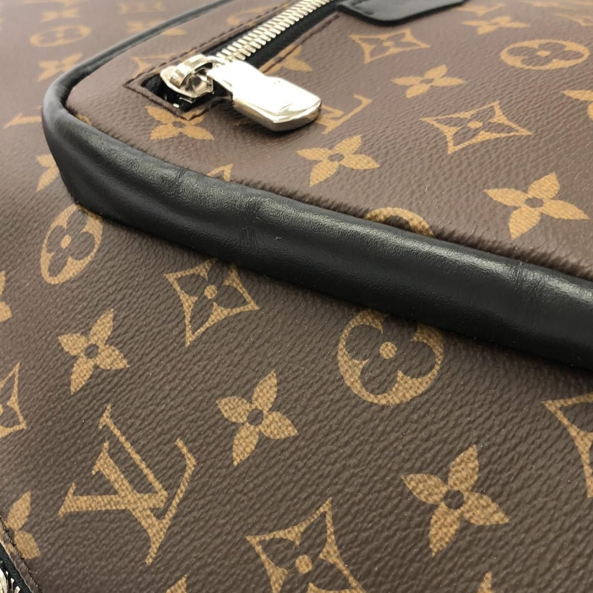 Louis Vuitton Monogram Macassar Josh Backpack Brown Marron — view 6