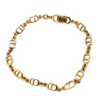 Christian Dior Bracelet CD Logo Gold Color Accessories Women Eco286 — view 2