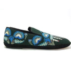 Loewe Canvas Slip on Flat Shoes 43 Green Blue — view 2