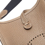 Hermes Evelyne TPM Amazon Etoile Glaze Silver Hardware Taurillon Clemence — view 5