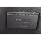 Fendi Card Case Business Holder Leather I See You Black Fluo Yellow — view 6