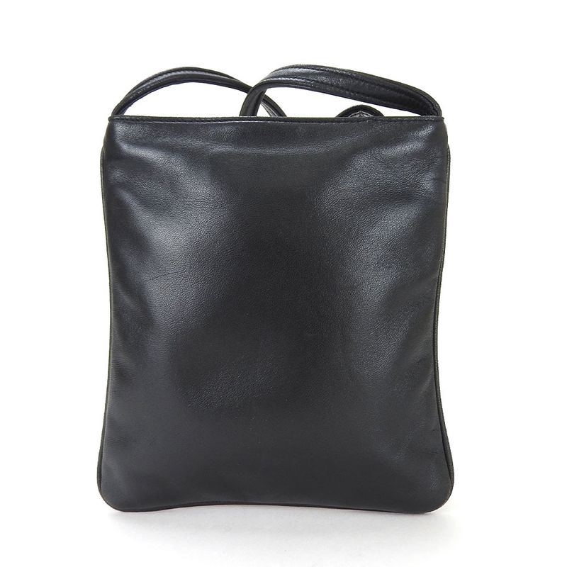 Loewe Mini Shoulder Bag Pochette Crossbody Leather Black Chic Women — view 2