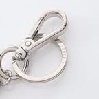 Fendi Key Holder FF Square Zucca Dark Brown Canvas Key — view 4