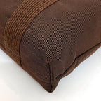 Hermes Tote Bag Her Line Cabas Brown Yale — view 7