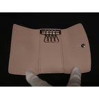 Louis Vuitton Key Case Multicles 4 Rose Jasmine Pinkish Monogram Mahina — view 4