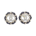 Chanel Earrings Black