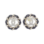 Chanel Earrings Black