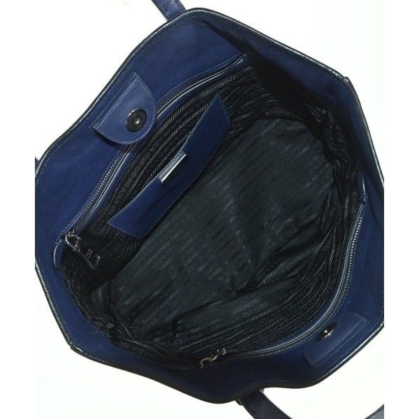Prada Tote Blue — view 3