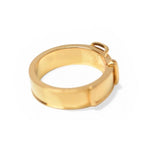 Hermes Scarf Ring Holder Boucle Series Belt Motif Gold — view 2