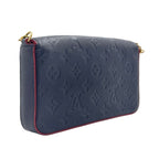 Louis Vuitton Pochette Felicie Monogram Empreinte Marine Inner — view 2