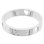 Gucci Icon Amor Ring White Gold 18k Heart — view 2