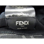 Fendi Zucca Pattern 65% Polyester 35% Cotton Hat M Gray — view 4