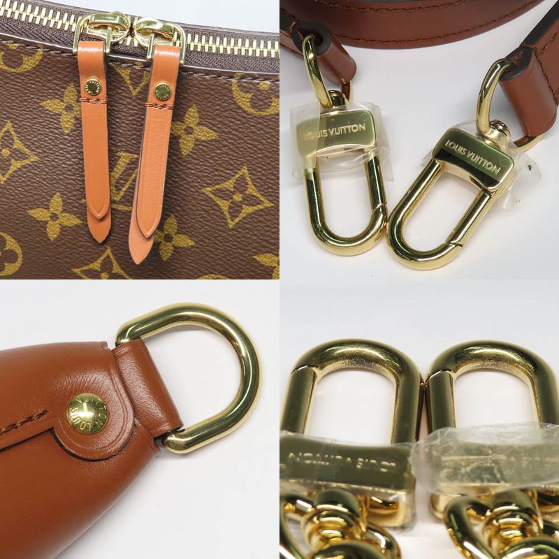 Louis Vuitton Loup Hobo Monogram Reverse Shoulder Bag Brown — view 8
