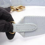 Louis Vuitton Shoulder Bag Wallet on Strap Blue Glacier Leather — view 9