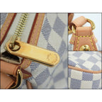 Louis Vuitton Syracuse MM Shoulder Bag Damier Azur — view 6