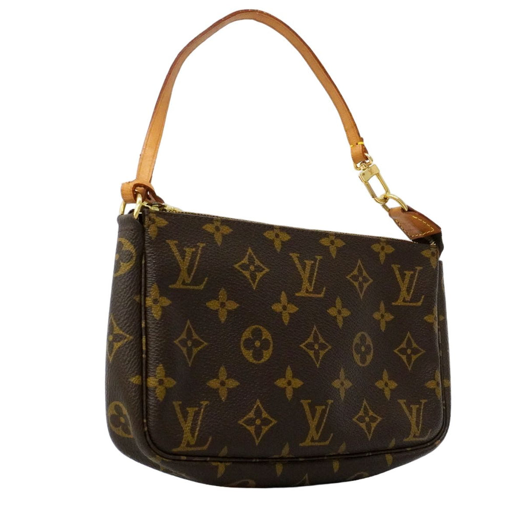 Louis Vuitton Pouch Monogram Pochette Brown — view 2