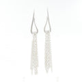 Hermes Ricole Earrings Silver