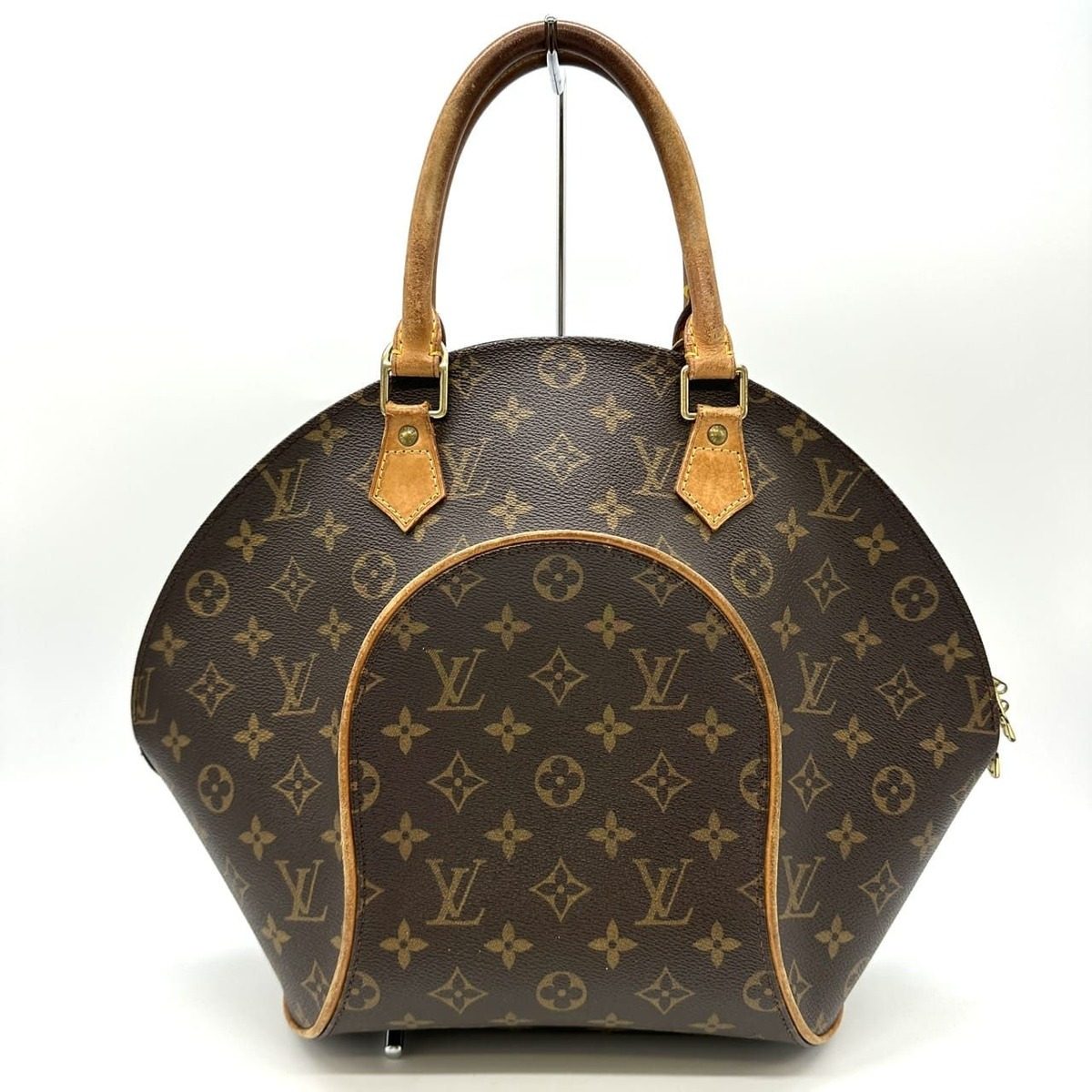 Louis Vuitton Ellipse PM Handbag Monogram Brown Vintage — view 2