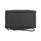 Louis Vuitton Taurillon Monogram Soft Trunk Clutch Bag