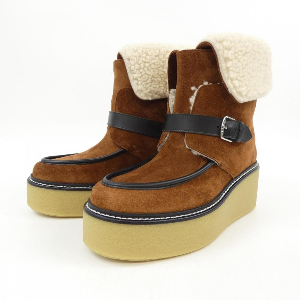 Hermes Hemisphere Boots Brown 37 — view 3