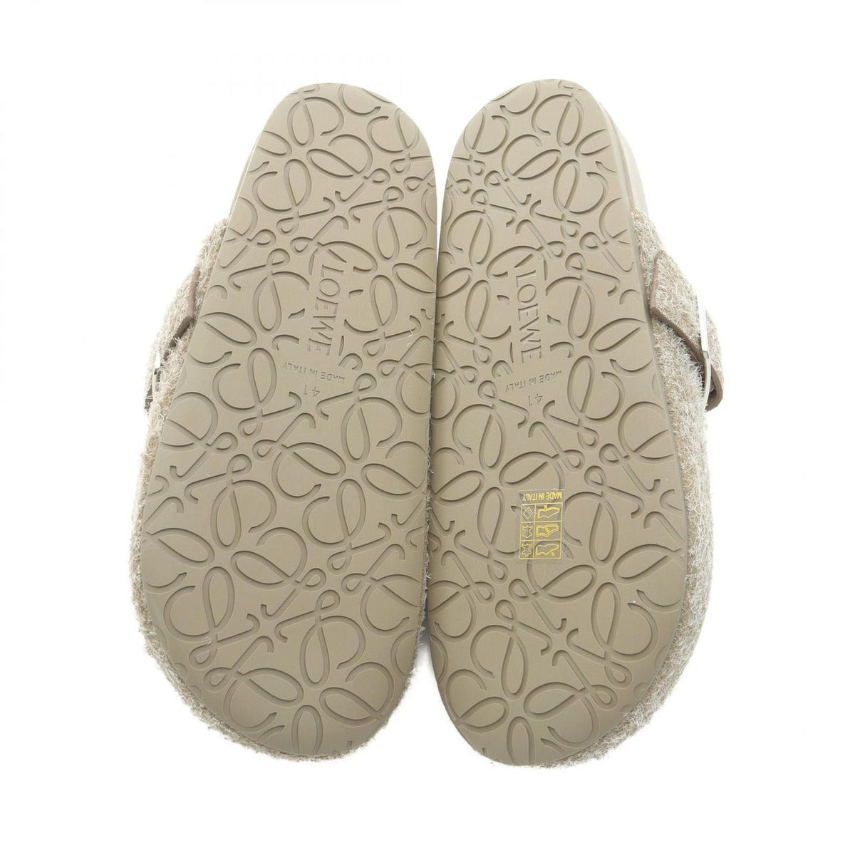 Loewe Sandals Ease Buckle Mule Beige — view 4