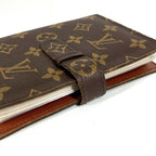 Louis Vuitton Notebook Cover Pochette Photo Case Monogram Canvas Brown — view 7