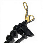 Celine Phoebe Philo Era Leather Bag Charm Key Holder Black — view 3