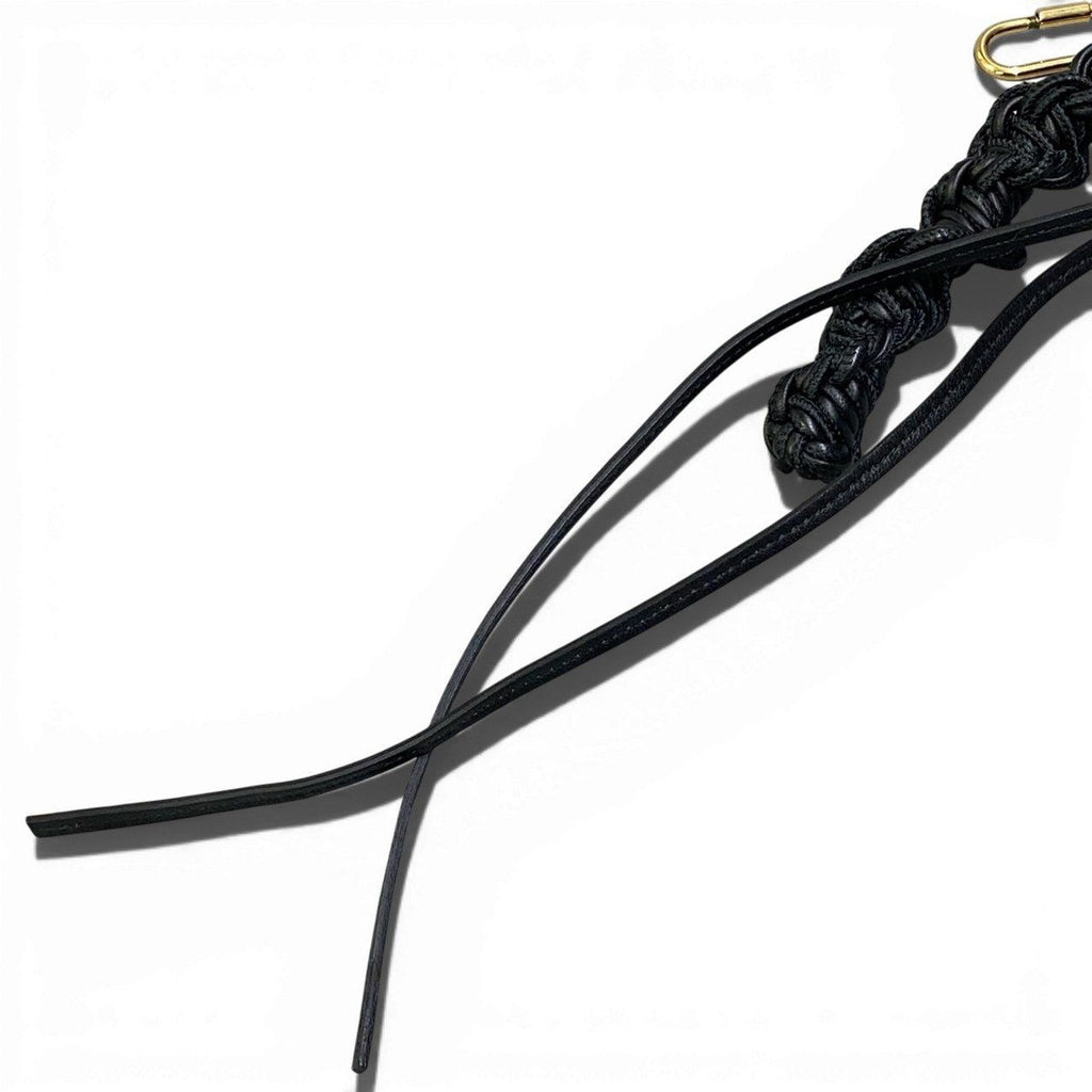 Celine Phoebe Philo Era Leather Bag Charm Key Holder Black — view 4