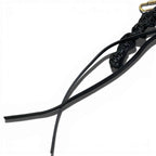 Celine Phoebe Philo Era Leather Bag Charm Key Holder Black — view 4