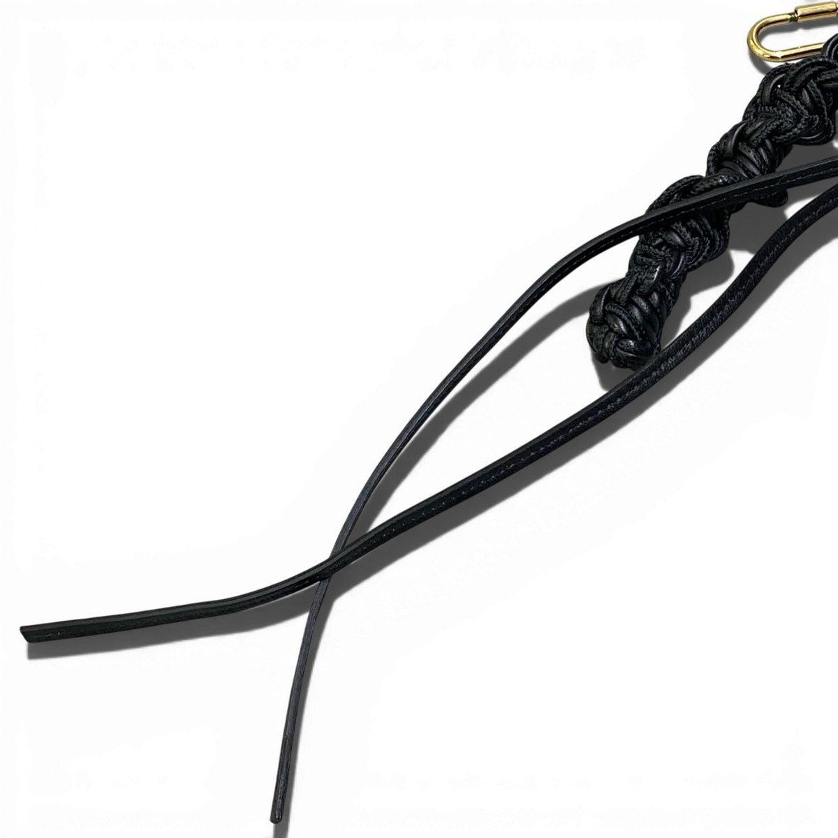 Celine Phoebe Philo Era Leather Bag Charm Key Holder Black — view 4