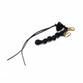 Celine Phoebe Philo Era Leather Bag Charm Key Holder Black