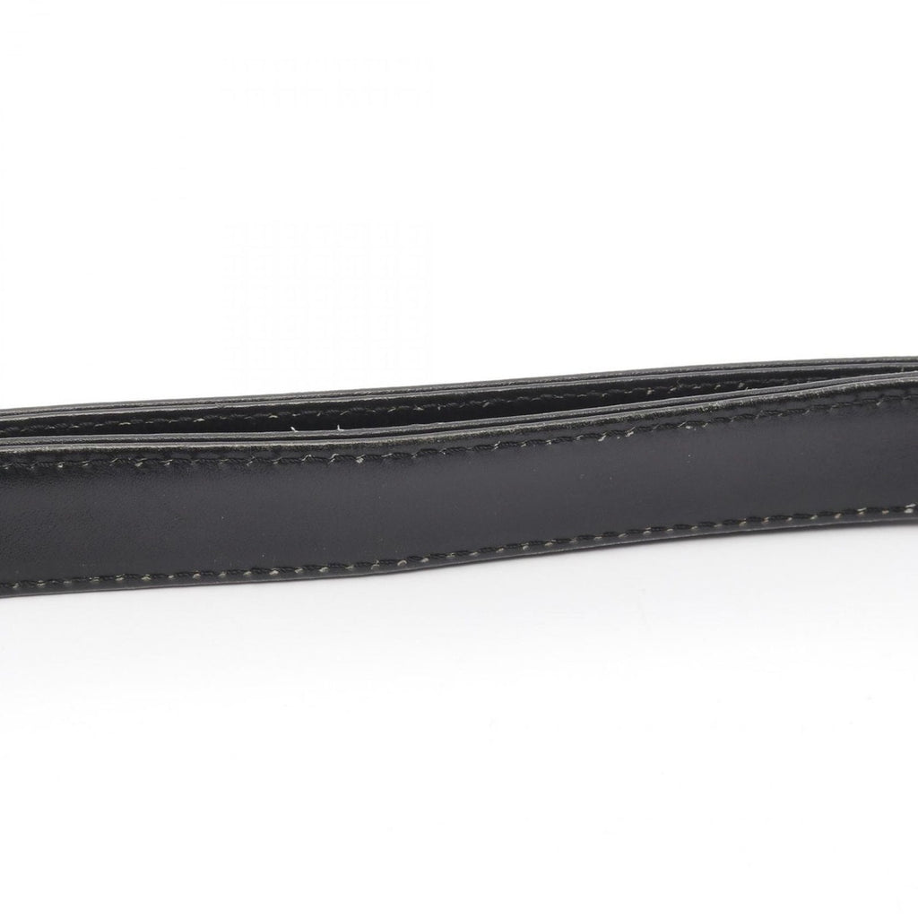 Celine Shoulder Bag Black Leather Carriage — view 6