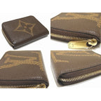 Louis Vuitton Zippy Coin Purse Monogram Giant Case Brown Wallet 4 — view 2
