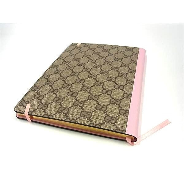 Gucci Disney Collaboration Daisy GG Pattern Notebook Notepad Stationery — view 2