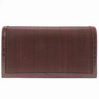 Hermes Polosus Crinoline Bordeaux Gold Hardware 00 Vintage Clutch Bag — view 2