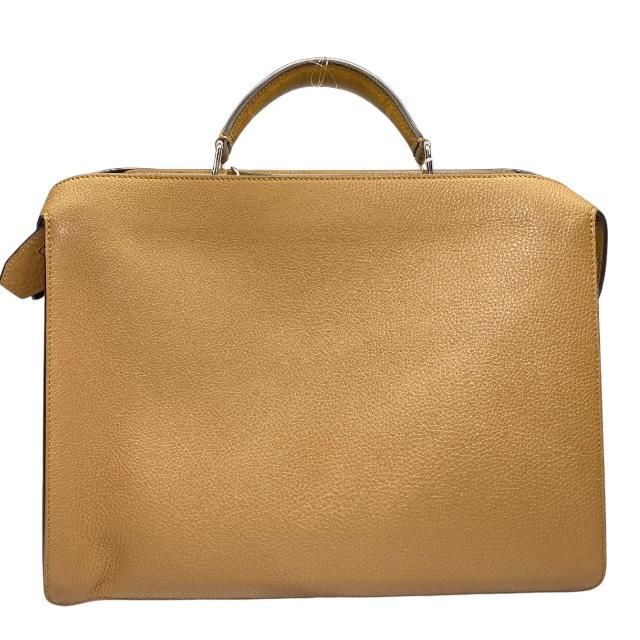 Fendi 7 Va529 Peekaboo Iseeu Medium Handbag 2-Way Tote Bag Calf Leather Brown — view 2