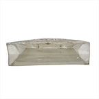 Hermes Vinyl Kelly Logo Hand Beach Clear Transparent Purse — view 4