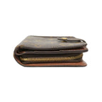 Louis Vuitton Wallet Monogram Compact Zip Brown — view 2