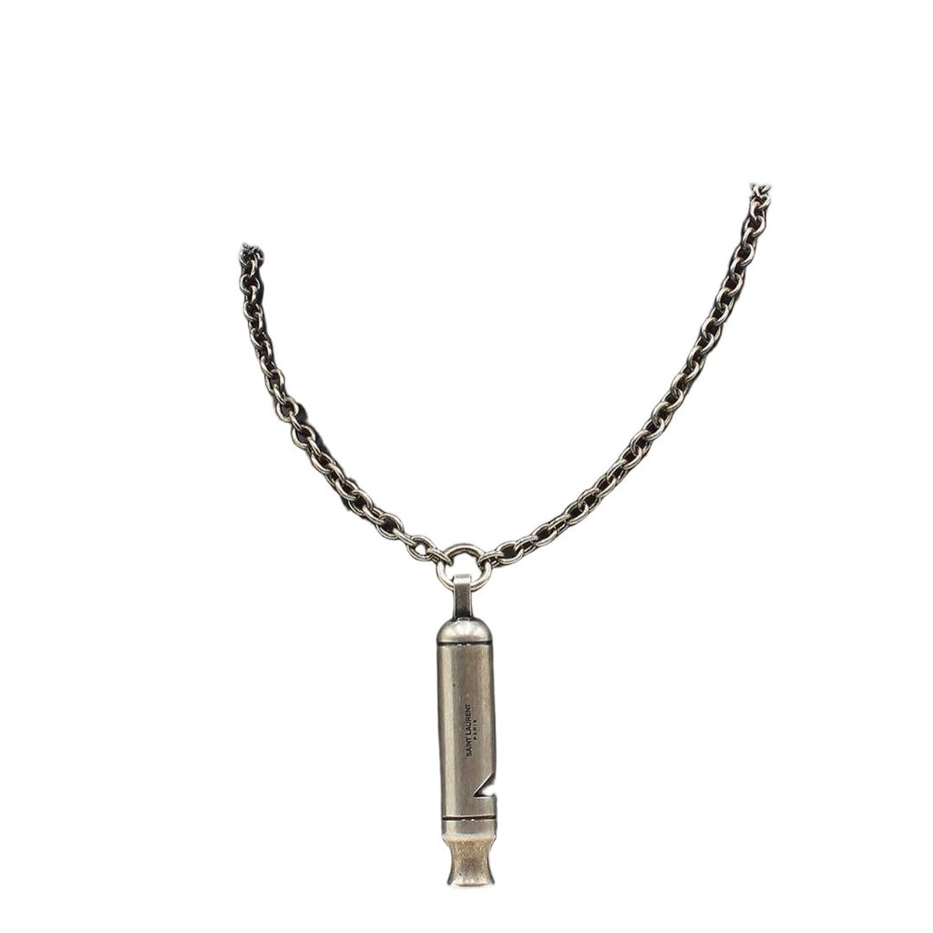 Saint Laurent Whistle Motif Necklace
