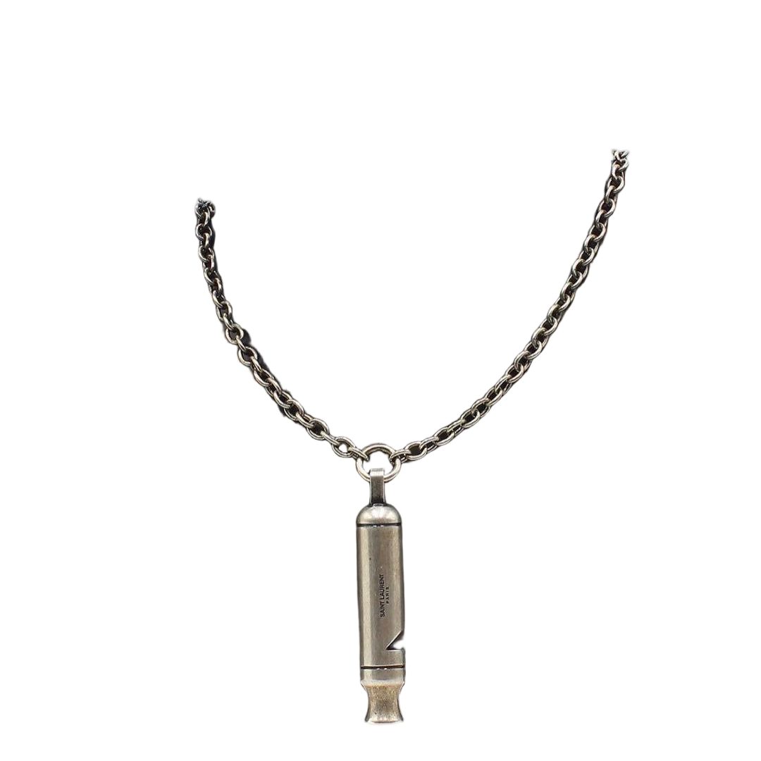 Saint Laurent Whistle Motif Necklace